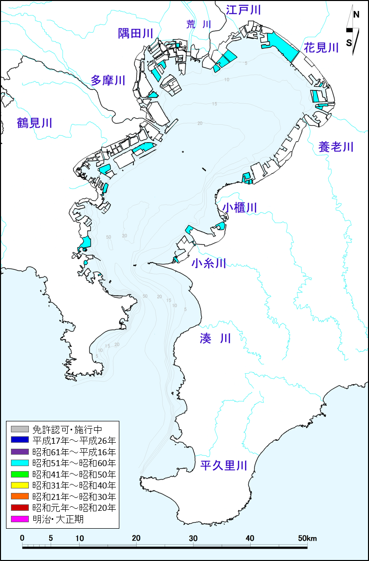 ���a51�N�`���a60�N�̖����n���z�}